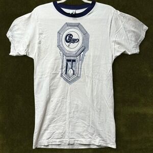 True Vintage 70s Chicago VII Ringer Tee - Modern Small